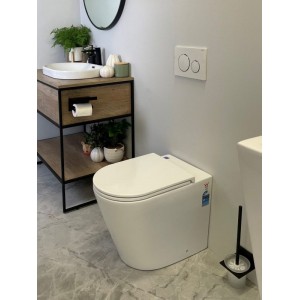 Zara 99 Rimless Floor-mount Toilet Pan Only